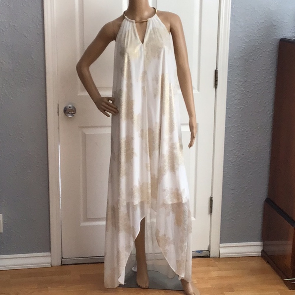 🔥🔥 50% OFF 🔥🔥.      S. LEVINE .       MAXI HIGH LOW DRESS